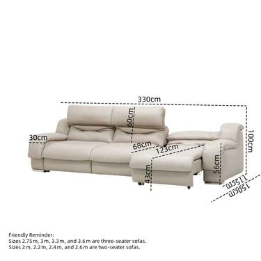 Sonni Electric Extendable Sofa - Dextra Living