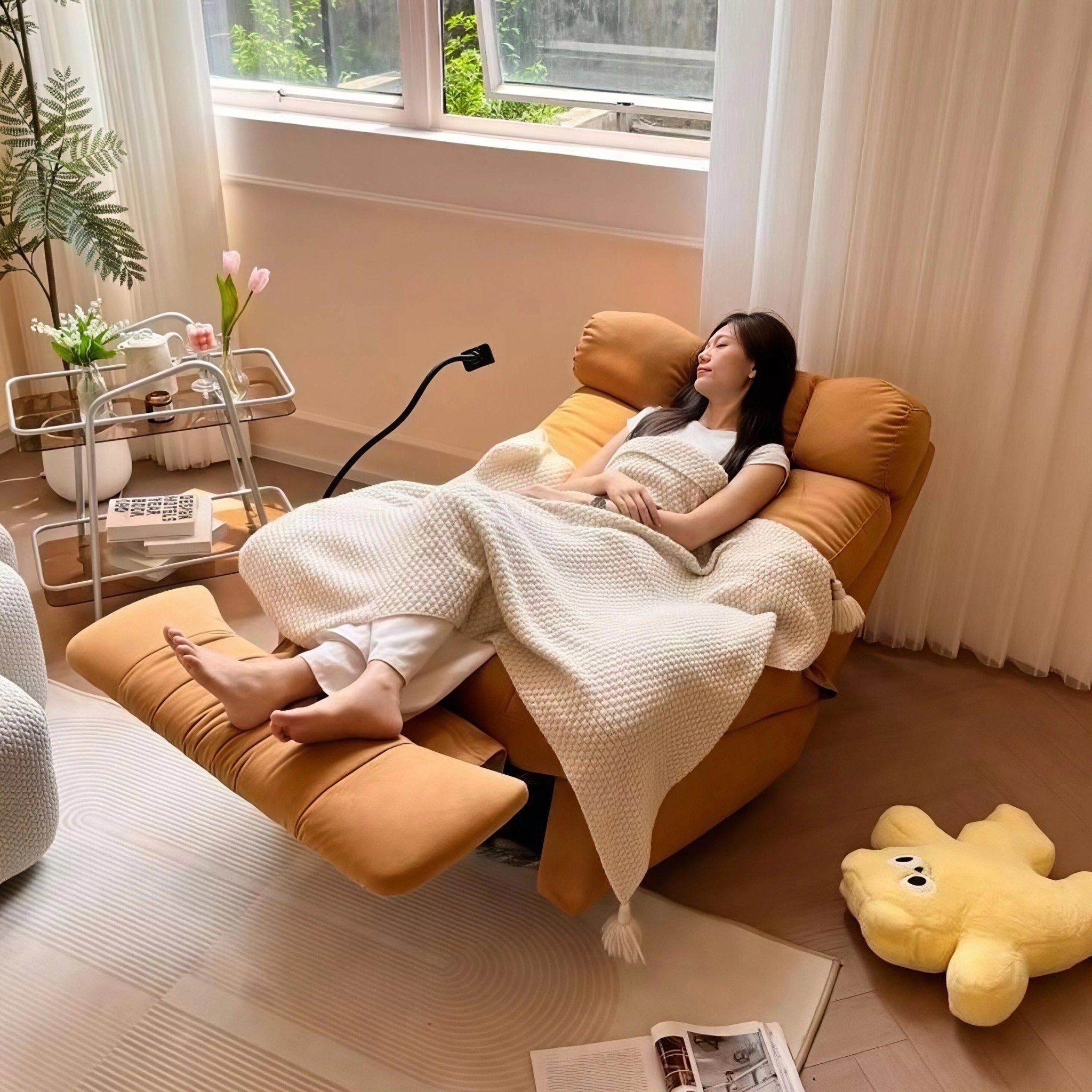 Baxton Electric Recliner - The Sofa Haus