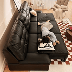 Noir Extendable Sofa - The Sofa Haus