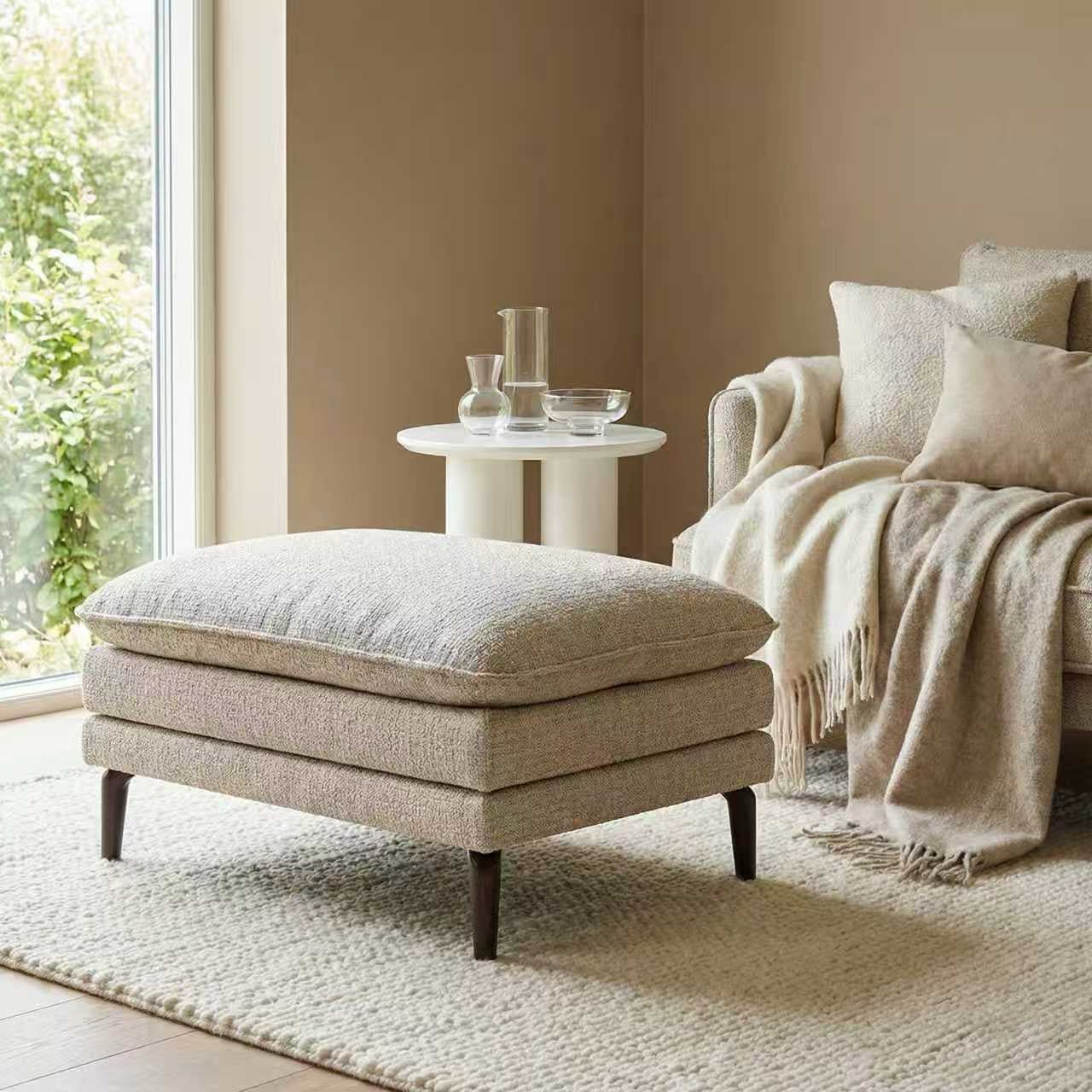 Slate Ottoman - Dextra Living