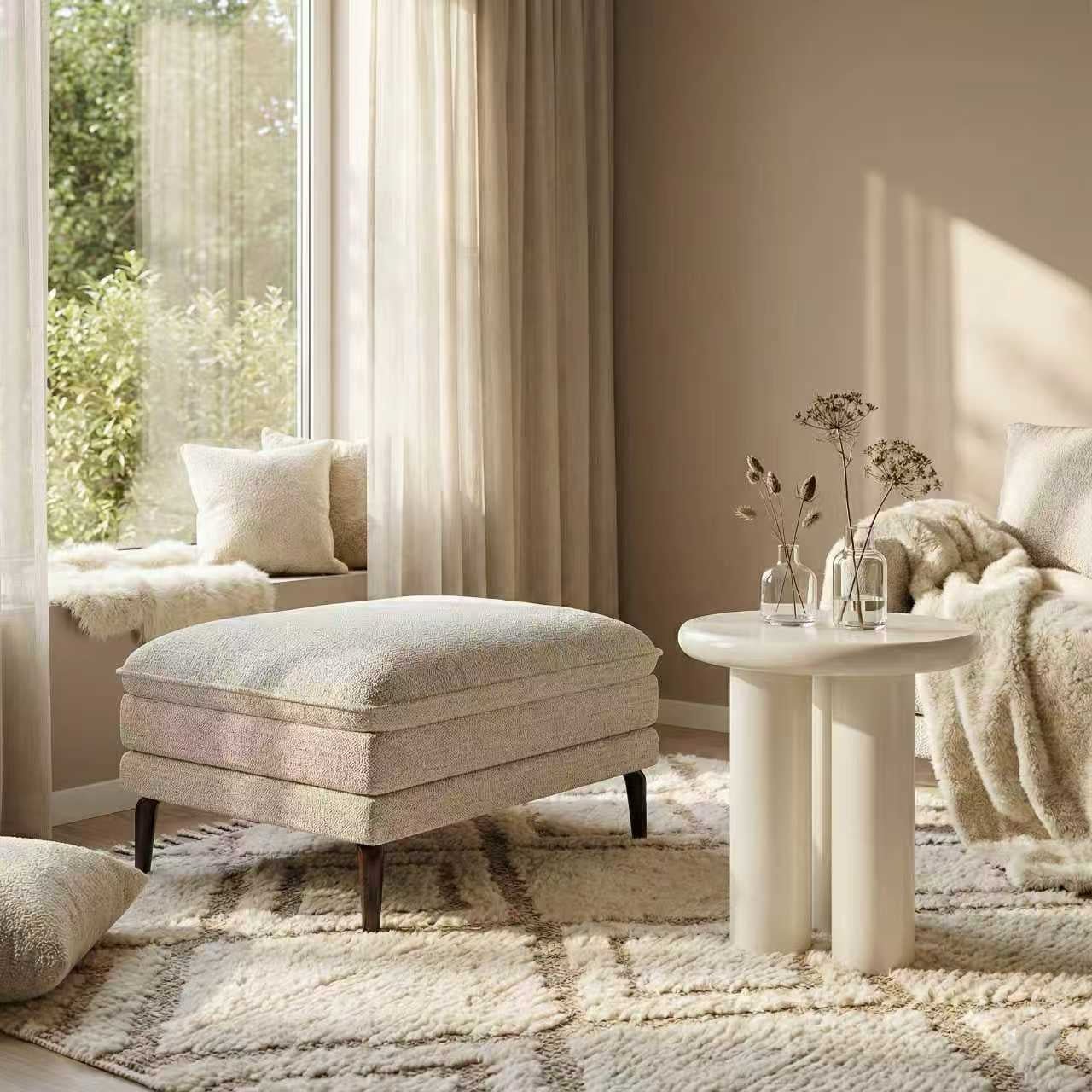 Slate Ottoman - Dextra Living