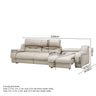 Sonni Electric Extendable Sofa - Dextra Living